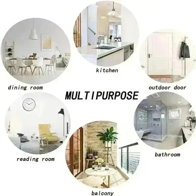 Welcome Floral Pattern Carpet Mat Rug - Colorful Flower Design Home Decoration for Living Room Entryway Home Kitchen Mat