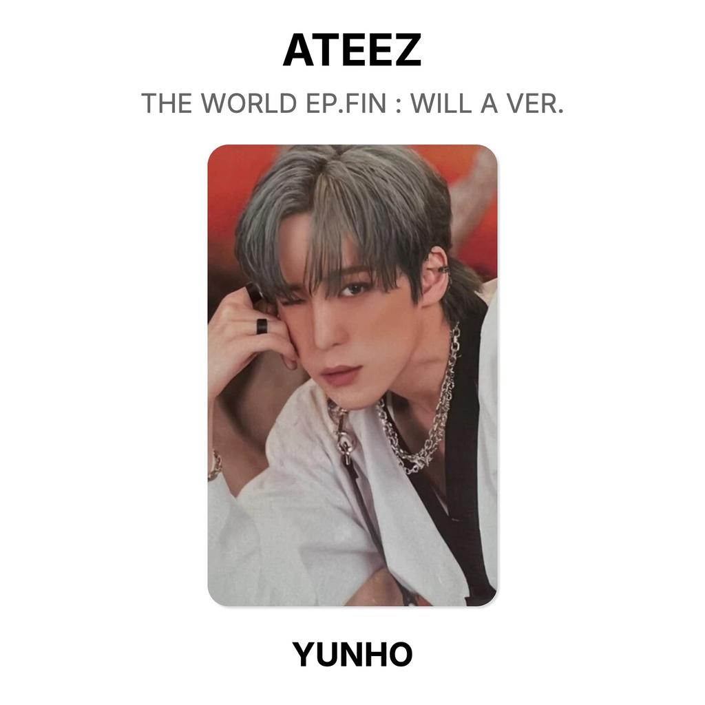 ATEEZ THE WORLD EP.FIN : WILL A VER. Official Photocard