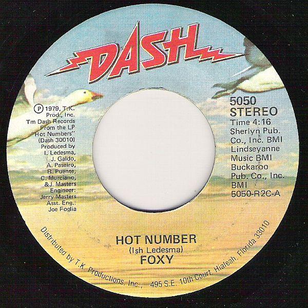 

7inch Record FOXY - Hot Number 5050 Dash 1979 US Soul/Funk Used