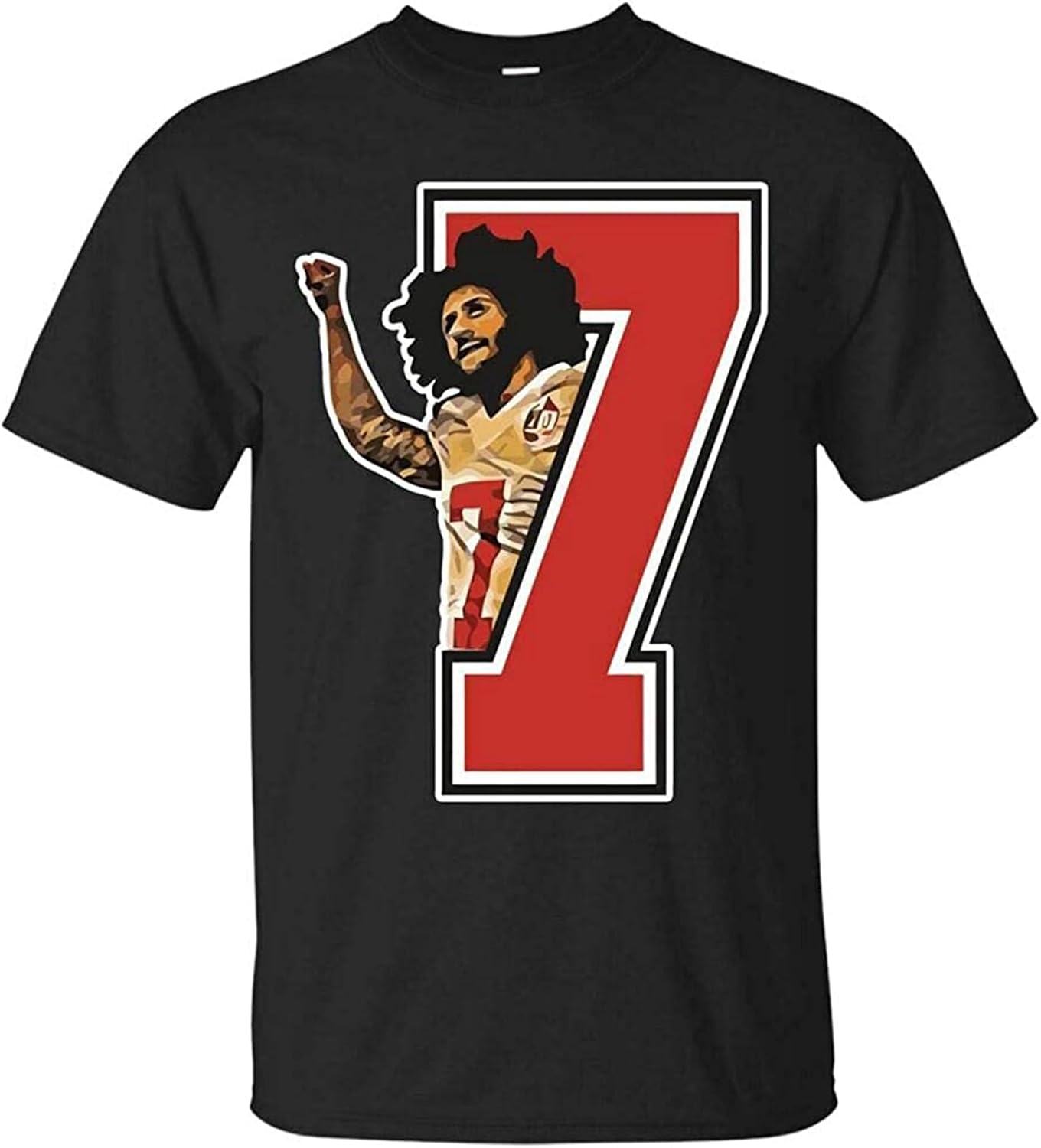 Navy T Shirt Colin Kaepernick Favorite Laces Kaep Stay Woke Short Sleeve T Shirt S
