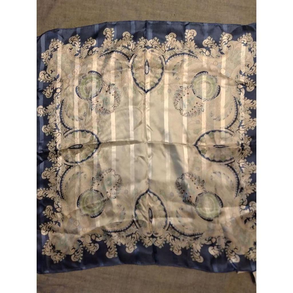 Used Made In Japan Mila Schon 100% Silk Scarf