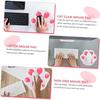 Non-slip rubber mouse pad in the shape of a cat's paw, for office and home use. Kawaii design and practical for all types of mice.
