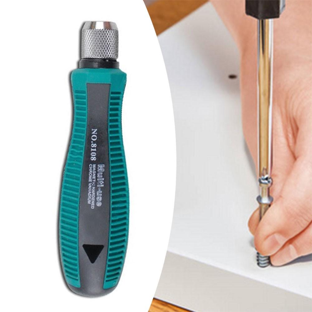 Hex Self Locking Adapter Furniture Repair Polished Green