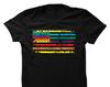 Regenbogen-Flagge der USA - Damen-T-Shirt und Kinder-T-Shirt - LGBTQ+ Pride Parade Stolz Gleichberechtigung Lesbisch Gay Transgender Rechte