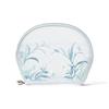Franc Franc Japan MeSh Embroidered Pouch S Light Blue
