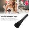 Large Powder Makeup Brush Soft Fluffy Wide Flat Top Blending Brush for Foundation Blush Black