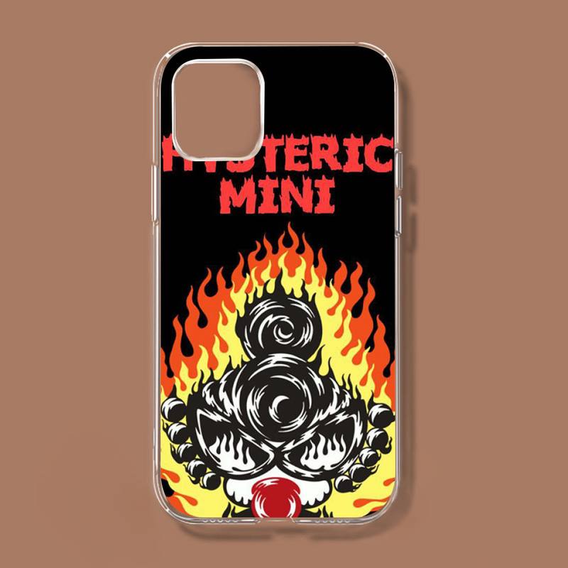 Japan Fashion Hysteric Mini Phone Case For Iphone 11 12 13 Mini Pro Xs Max 8 7 6 6s Plus X 5s Se 2020 Xr Cover