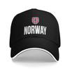 Leisure Norwegian Flag Norway Baseball Caps for Men Women Trucker Hat Formal Workouts Adjustable Fit Sun Hats