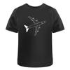 Jumbo Jet Baumwoll T-Shirt Ta002760