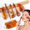 7Pcs Premium Resin Gua Sha&Massage Tool Set,for Facial Lifting,Body Sculpting and Pain Relief,Lymphatic Drainage and Relaxation