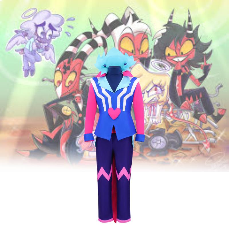Helluva Hazbin Hotel Boss Cosplay Costume Spandex Material Outfit Performance