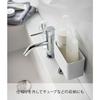 [Yamazaki] Film Hook Toothbrush Stand White, Approx. W4.7 x D2.6 x H3.1 inches MIST, Toothbrush Bulk Storage 5959