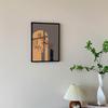 Pintura Decorativa para Sala de Estar - Luz y Sombra: Serie de Curación Floral Fresca, Arte de Pared de Gama Alta de Nicho, Cálido y Artístico