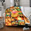 Tigger'S Joyful Adventures Flannel Blanket Super Soft Warm Cozy Blanket For Sofa Bed Office Travel Allseason Home Decor Gift