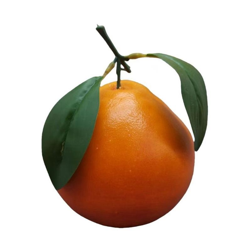 Artificial Citrus Fruit Model Foam Materials Ugly Oranges Indoor Outdoor Ornament Fade Resistant Decoration