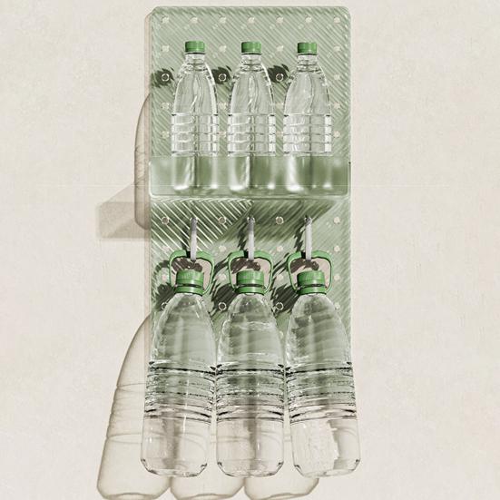 Storage Hanger Organizer Hook Simple Installation Board Storage Holder