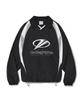 CGP Spare Logo Nylon Collar Sweatshirt_Black