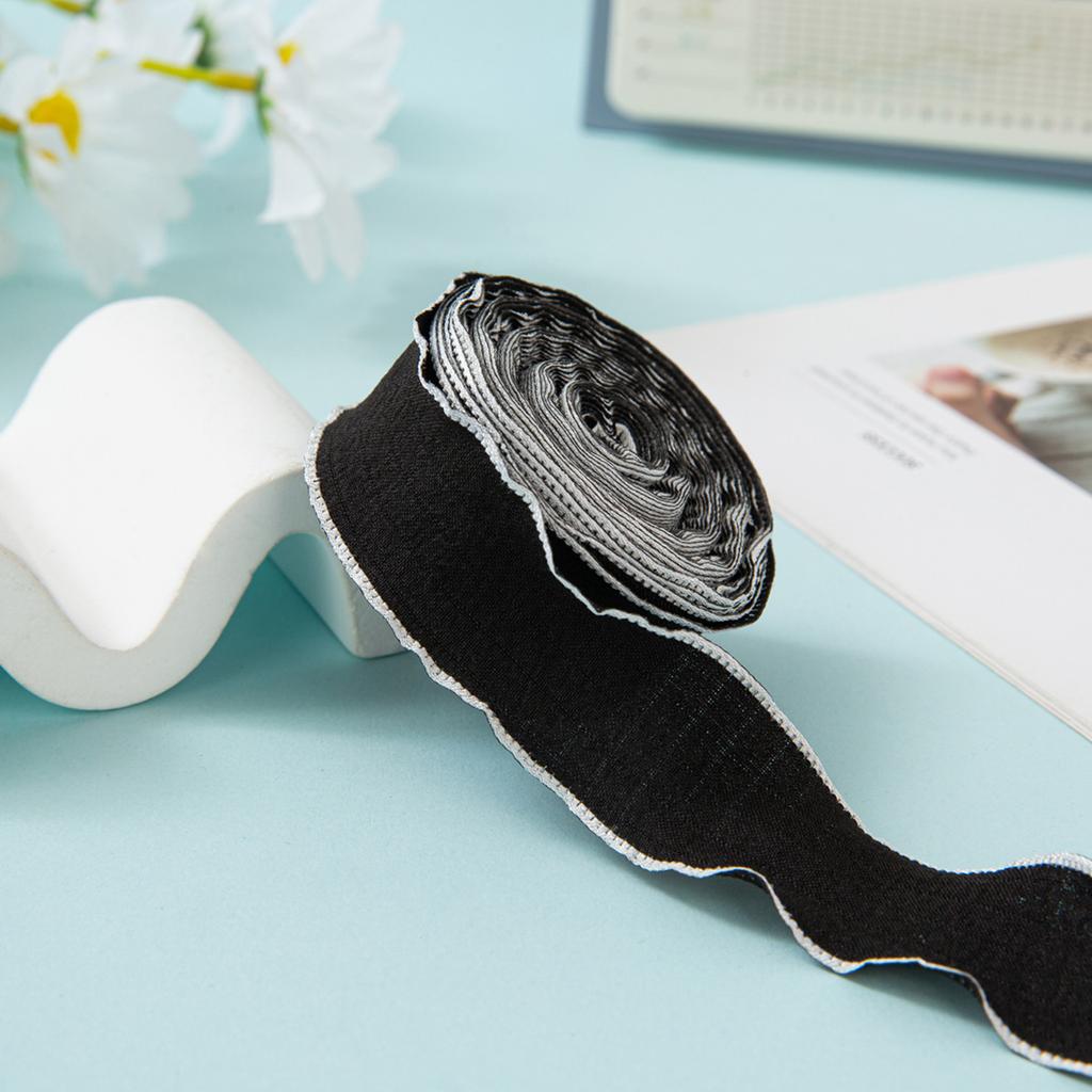 Ruffled Floral Ruffled Ribbon Texture Lace Fishtail Ribbon Cake Bouquet Packaging Ribbon