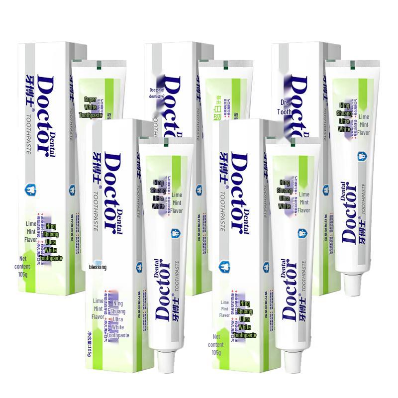 Dr. Dental Lemon Fresh Super White Toothpaste 5-Pack