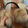 Y2k Korean Plush Furry Earmuffs Women Fashion Versatile Thicken Earflap Winter Windproof Warm Cycling Ear Protection Earplugs
