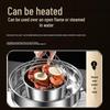 Mishangni 304 Stainless Steel Round Food Storage Container Set