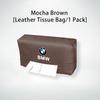 Car Tissue Boxes Paper Towel Storage Bag Car Sun Visor Hanging Tissue Organizer For BMW Performance E46 E60 E90 E39 E87 E36 E92 rlzh86