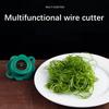 Green Onion Easy Slicer Shredder Plum Blossom Cut Green Onion Wire Drawing Kitchen Superfine Vegetable Shredder