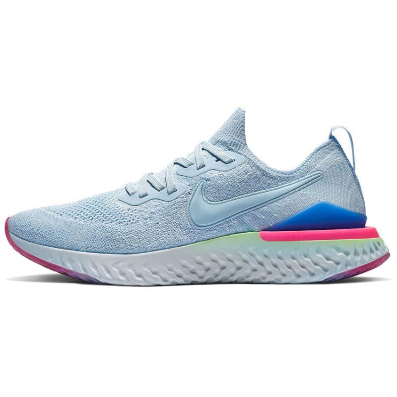 

Nike Epic React Flyknit 2 Hydrogen Blue Sapphire Hyper Pink Sneakers BQ8928-453 40.5