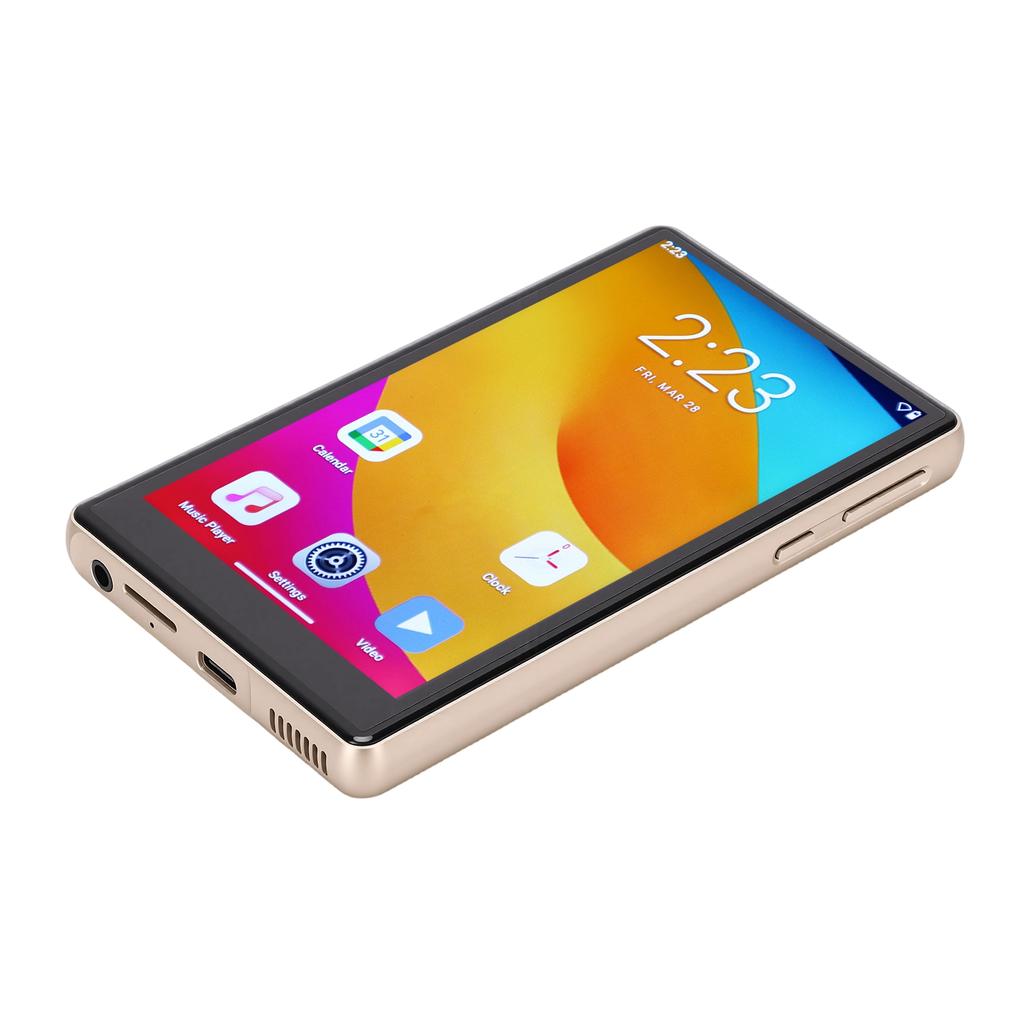 Reproductor MP3 de 5,0 Pulgadas HD Pantalla Táctil Completa 4G 64G WiFi Bluetooth 5.0 Reproductor de Música MP3 con Radio FM Libro Electrónico