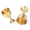 Vintage Goblet Chalice Gold Finish Small Wine Glasses Table Decoration for Party Wedding Graduation Anniversary Christmas