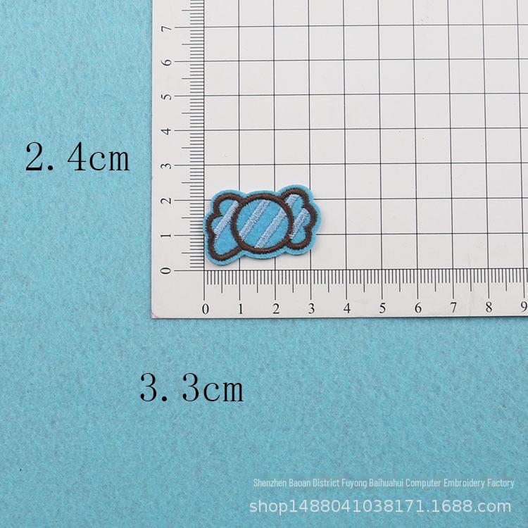 Adorable Mini Fruit & Veggie Embroidery Patch Stickers - Small Cartoon Sunflower Design for DIY Clothing