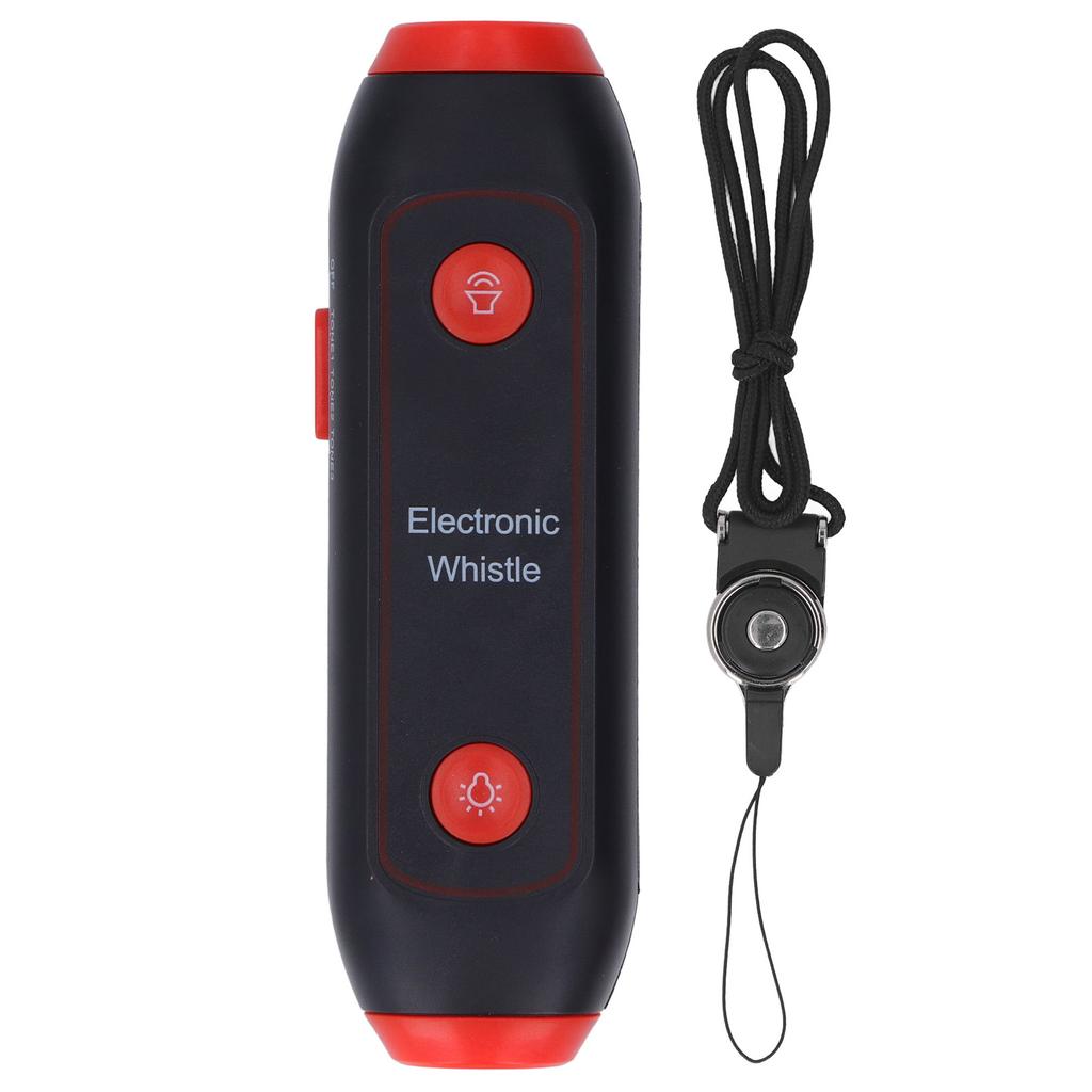 Electronic Whistle 3 3 Volume Blow Whistle with LED Light for Training Sports