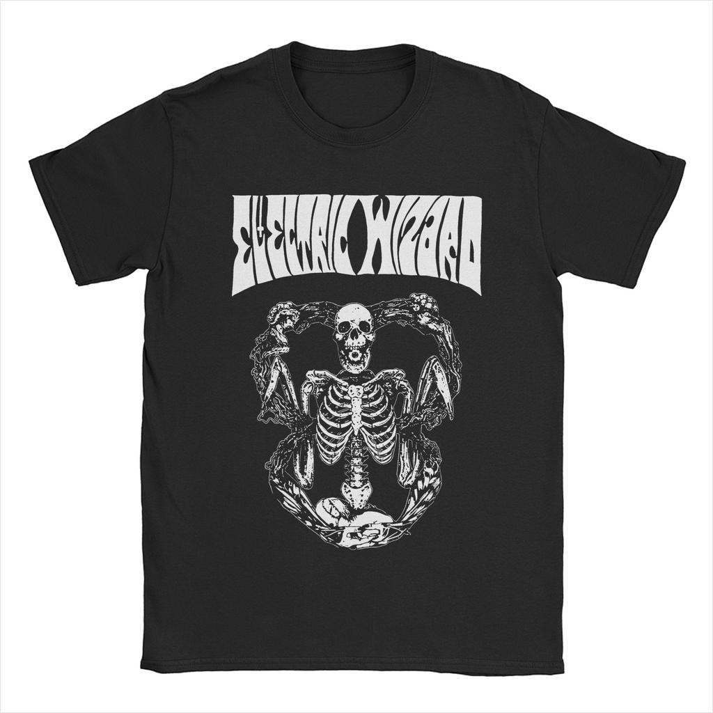 Men Women Electric Wizard  Dopethrone Old School UK Doom Stoner Metal T Shirts Pure Cotton Clothing Short Sleeve Tees TShirts