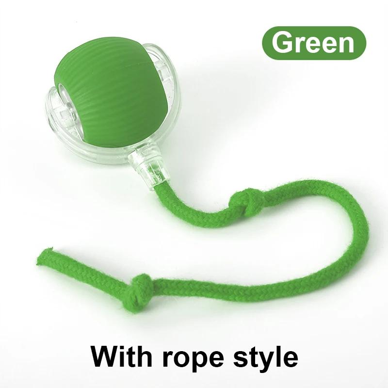 

Cat Interactive Ball Toy, Automatic Rolling Ball with Tail Faux Tail Rechargeable Smart Pet Electric Toy Training Imitate Mouse