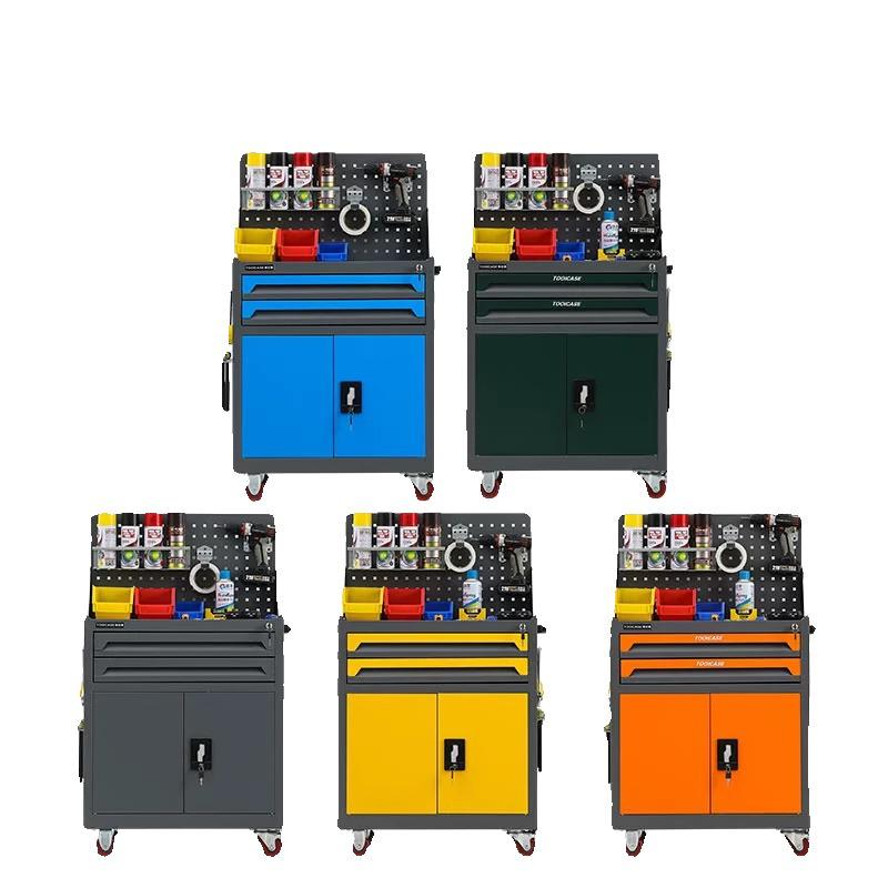 Heavy-duty Multi-layer Mobile Auto Repair Trolley with Drawers