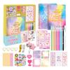 Girls Notebook Scrapbook Set Ideal For 5-12 Year Olds Includes Scrapbook And Craft Supplies Birthday Gift