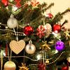 Boules de noël ornements, 24 pièces, décoration de noël accrocheuse, créer une atmosphère Festive, belles boules de noël