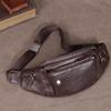 Men's Genuine Leather Mobile Phone Waist & Crossbody Bag