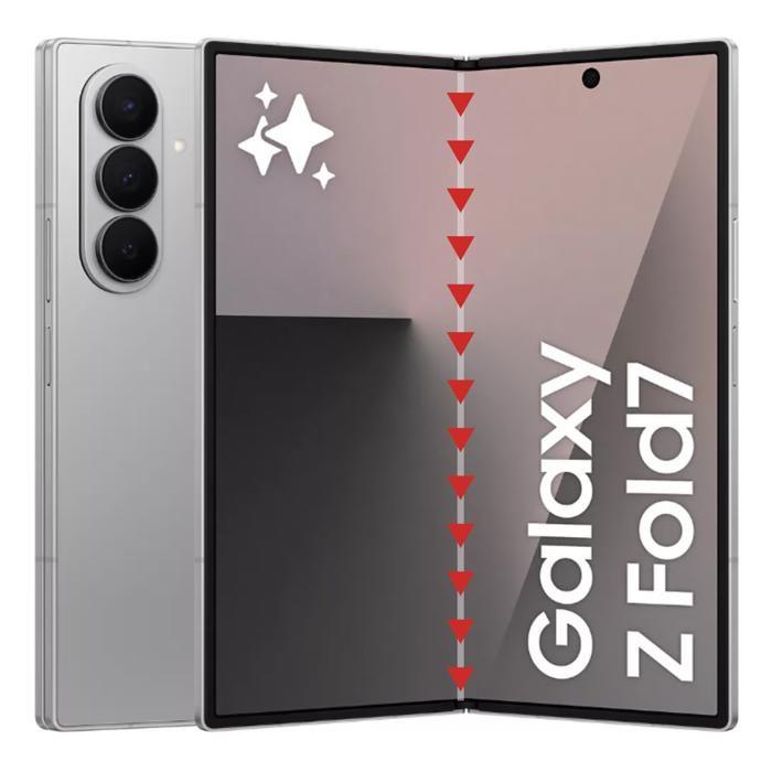 Displayschutzfolie - Phonillico® - Samsung Galaxy Z FOLD 7 - 4er-Pack Folien - Ultradünn - Kratzfest