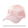 Fashionable Unisex Baseball Caps Sunproof Hat for Sports and Leisure Wear with Glitters Brim Breathable and Comfortable