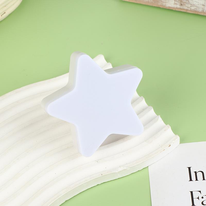 US Plug LED Stars Night Lights Night Lamp Light Home Decor Bedroom Bedside Baby Room Sleeping Wall Lamp Corridor Lighting