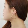 EK2095 New Fashion Hollow Peach Heart Earring Metal Plating Ornaments Simple Dangle Ear For Women Copper Brincos Jewelry