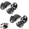 1Pair Bicycle Pedal Rear Seat Pedal Heavy Duty Mountain Bike Universal Foldable Rear Wheel Stand Non-Slip Folding Footboard