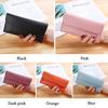 Fashion Hasp Purse PU Leather Phone Pocket Money Bag Card Holder Long Wallets