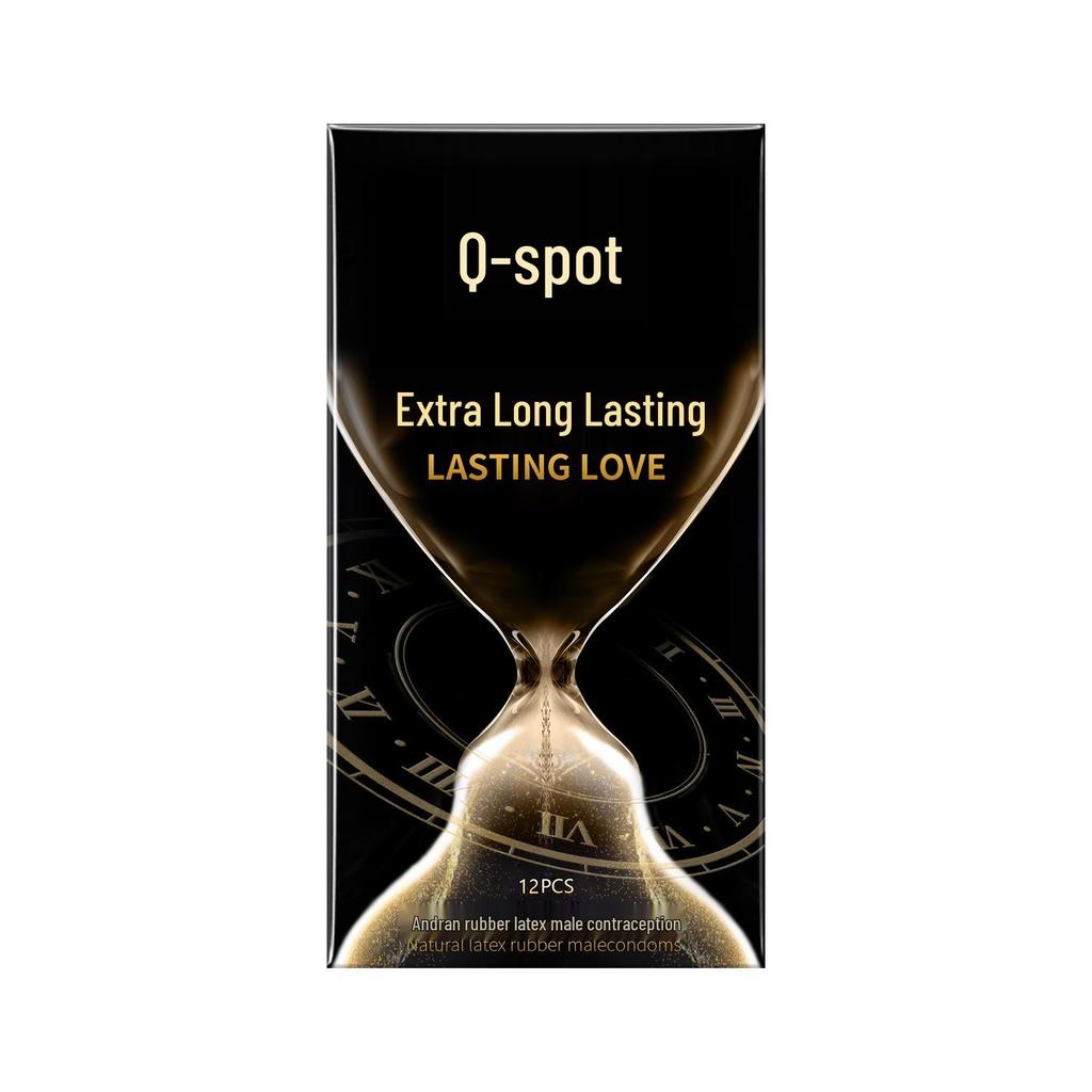 Q-point Ultra-Thin Hyaluronic Acid Condoms: Long-Lasting and Safe for Enhanced Pleasure.