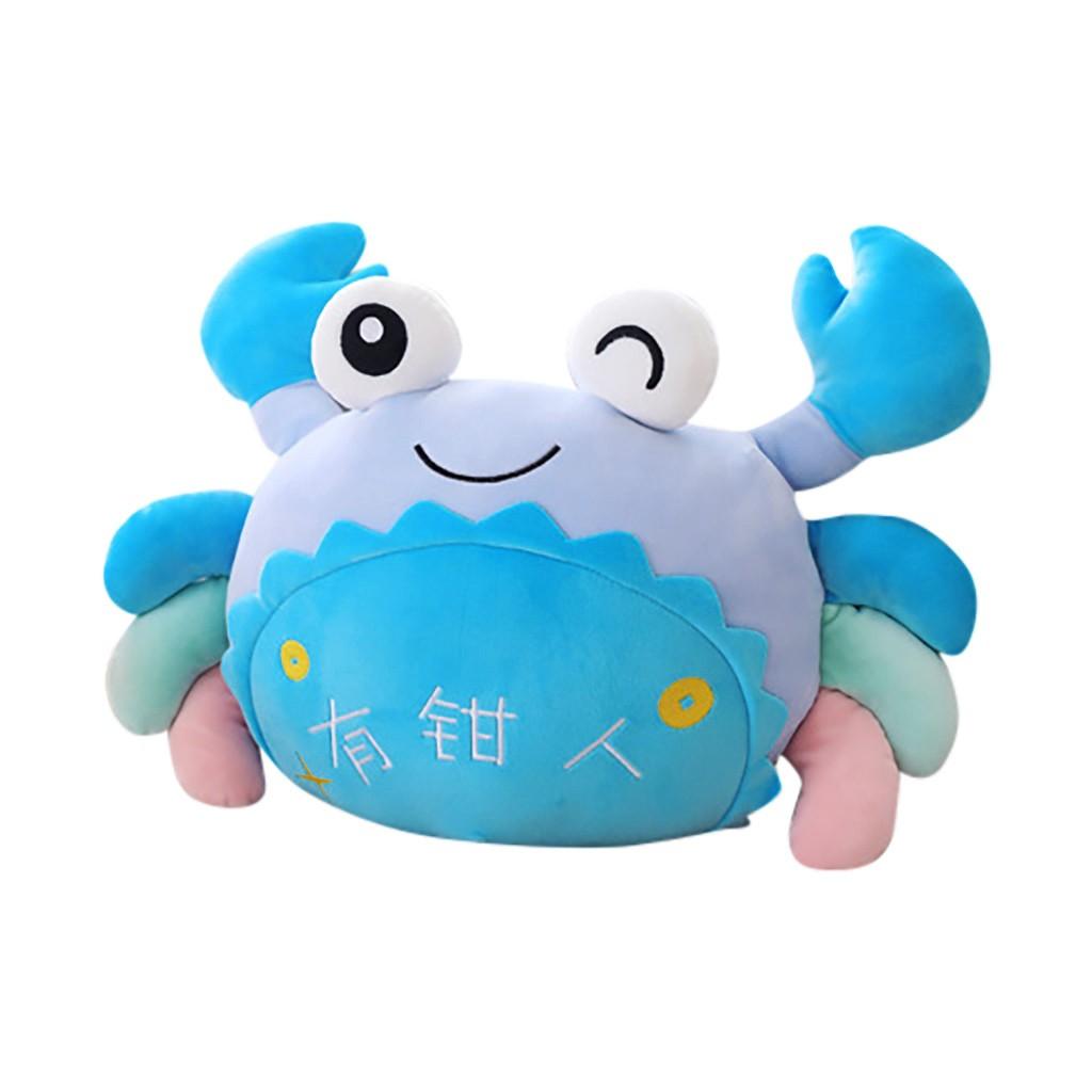 Sea Crab Plush Toys Cute Stuffed Cartoon  Doll Soft  Kids Gift 20cm