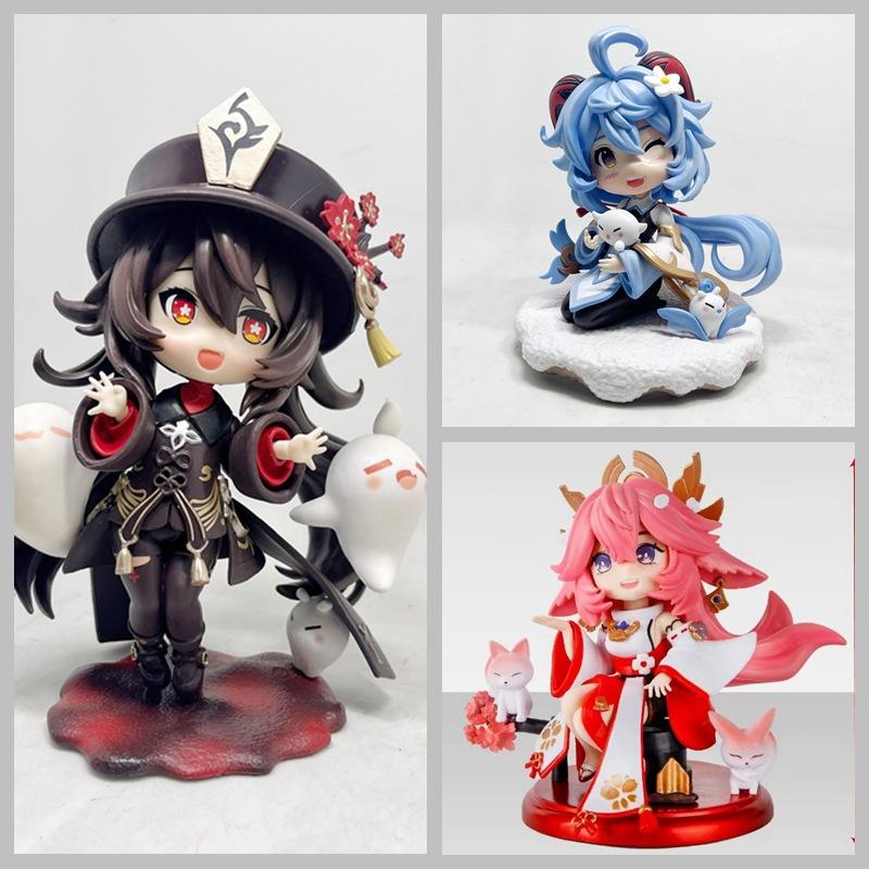 Second-Dimensional Girl Q Version, Yae Shenzi, Naughty Little Walnut, Gan Yu Q Version Of Thunder General, Boxed Figure