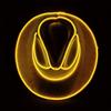 Western Hat Light Up LED Cowgirl Hat Party Hat Stage Costume Headwear