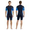 1.5mm Neoprene Wetsuit Set Women Men Short Sleeve Shorts Snorkeling Surfing Swimming Diving Warm Water Sport Gear