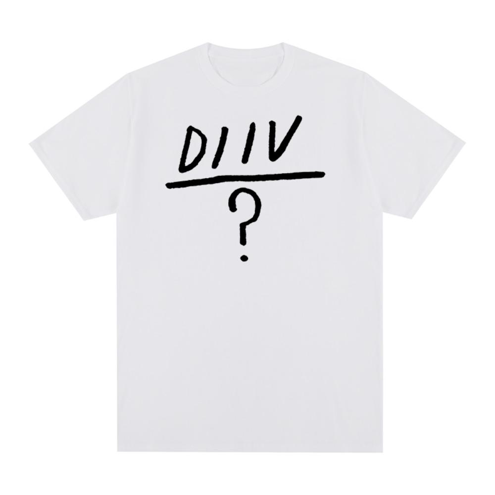 

Diiv Tshirt Vintage American Rock Band Music Retro Cotton Unisex T Shirt New TEE TSHIRT Womens Tops Graphic T Shirts S